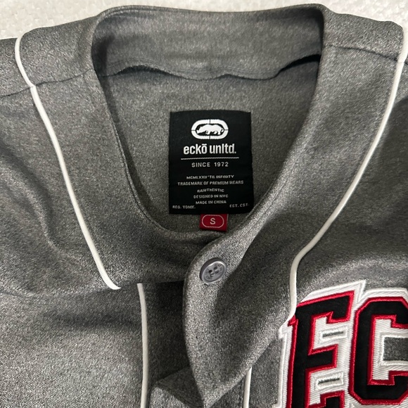 Ecko Unlimited Kids Gray Jersey Shirt - Picture 4 of 4